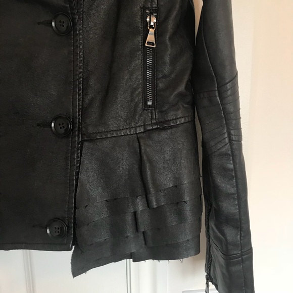 ✨Express Faux Leather Jacket - Picture 3 of 7